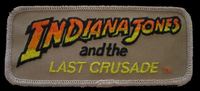 Indiana Jones 'Last Crusade' Logo patch 