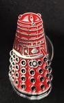 Doctor Who Red Dalek Pin