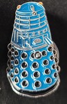 Doctor Who Blue Dalek Pin