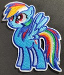 Rainbow Dash My Little Pony Patch