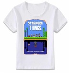 Stranger Things 3T Pixels Upside Down Kids T shirt