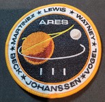 Ares III Named Mission patch