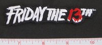Friday  the 13th Logo Patch
