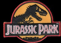 Jurassic Park Movie Logo patch