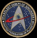 Starfleet Corps of Engineers UFP patch 