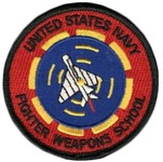 Top Gun; US Navy Fighter Weapons school logo patch