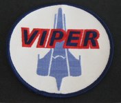 BSG Viper Jacket Patch (approx. 4")