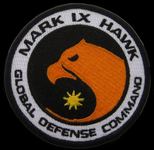 Space 1999; Mark IX Hawk 'Pilot' patch