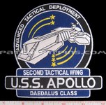 Stargate Atlantis U.S.S. Apollo Patch