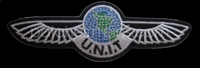 Doctor Who new series U.N.I.T. logo  patch with coloured centre