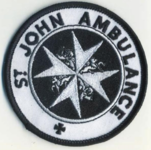 Doctor Who St Johns ambulance patch
