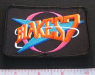 Blakes 7 logo Patch 