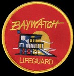Baywatch;  logo patch