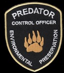 Primeval-New World predator control oficial-Uniform Patch Patch-nuevo 