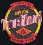 Tru Blood logo patch 