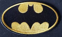Batman; classic Batman  logo Patch