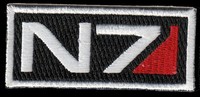 Mass Effect; N7 logo Patch