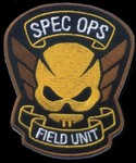 Special Ops; Field Unit logo  patch