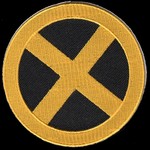 Xmen movie : coloured X patch