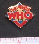Doctor Who Logo Cloisonne Pin