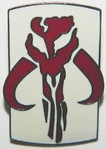 Star Wars Mandalorian logo Cloisonne Pin