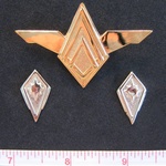 Battlestar Galactica Colonel Metal Collar Pips