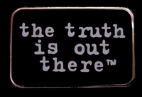 X Files The Truth Is Out There Cloisonne Pin