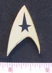 Star Trek Classic TV Series Command Logo Cloisonne Metal Pin