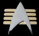 Star Trek: Next Generation Future Imperfect Metal Communicator Pin