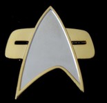 Star Trek: Voyager Full Size Chest Communicator Cloisonne Metal Pin