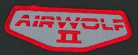 Airwolf II logo patch