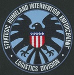 Agents of Shield; SHIELD Coloured Logistics Division logo patch