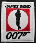 James Bond; traditional logo patch 