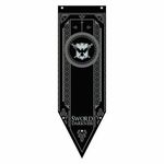 Game of Thrones Nights Watch Banner Flag Penant - Small