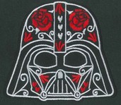 Darth Vader Hippie / Day of the Dead Patch 