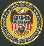 NCIS Gold logo patch