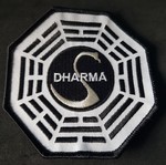 Dharma Black Swan (silver swan) patch 