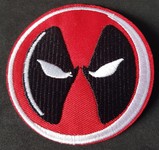 Dead Pool Squinting Logo  Patch 