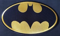Batman; classic Batman Large logo Patch