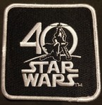 Star Wars 40th Anniversary patch