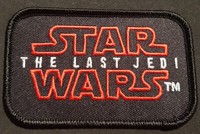 Star Wars Episode VIII: The Last Jedi Movie Logo Patch