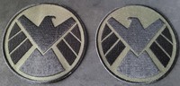 The Avengers ; Green Camo Right Facing Eagle logo patch